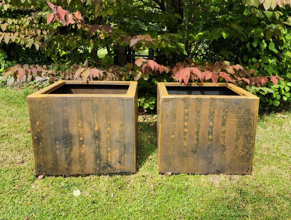 Corten Steel Planter Box | 600mm x 600mm