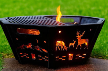 Flat pack Fire brazier - 271mm  by 630mm