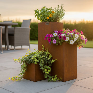 Corten 3 Tier Planter