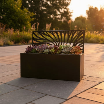 Back Drop Planter - Black