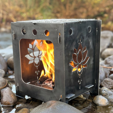 Custom Square Collapsible Brazier