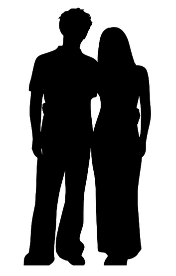 Valentines Silhouette