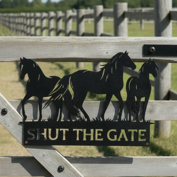 Horses - SHUT THE GATE