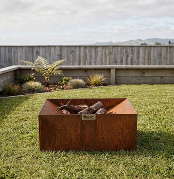 Corten Box Brazier