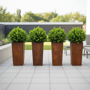 Corten Tapered Planters